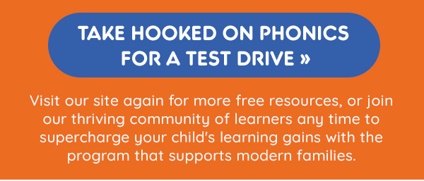 Take Hooked on Phonics for a Test Drive