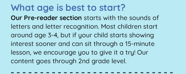 What age is best to start?